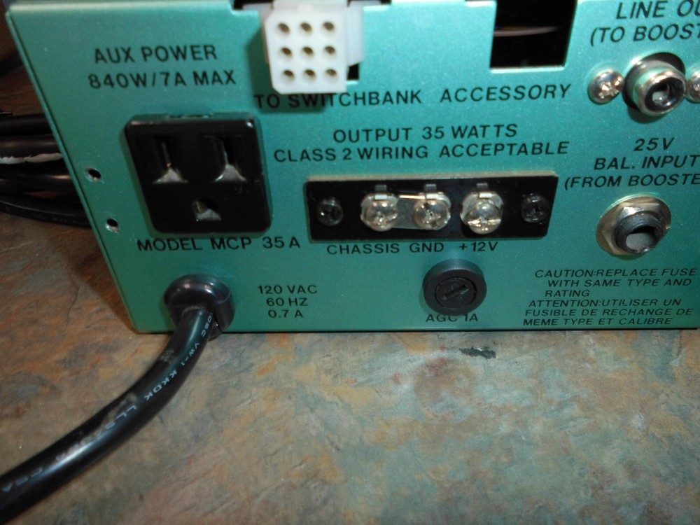 Bogen MCP35A Intercom Console Master Controller/Control Panel #413