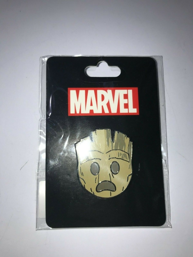 SDCC 2017 SAD GROOT PIN BUTTON VARIANT MARVEL MASTERCARD COMIC CON EXCLUSIVE HTF
