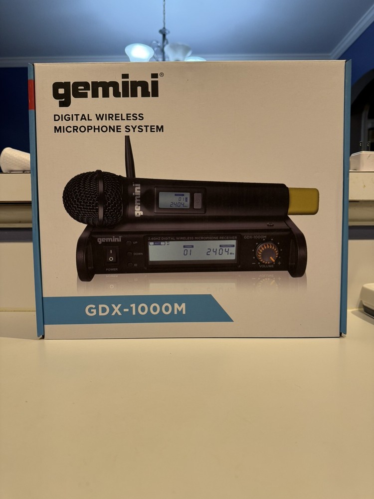 Gemini GDX-1000M Digital Wireless Microphone system