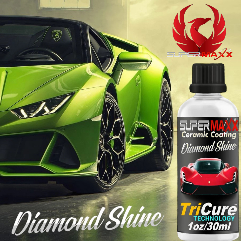 CERAMIC CAR COATING TRICURE TECHNOLOGY "9H POLYSILAZANE SCRATCH RESISTANT GLOSS"