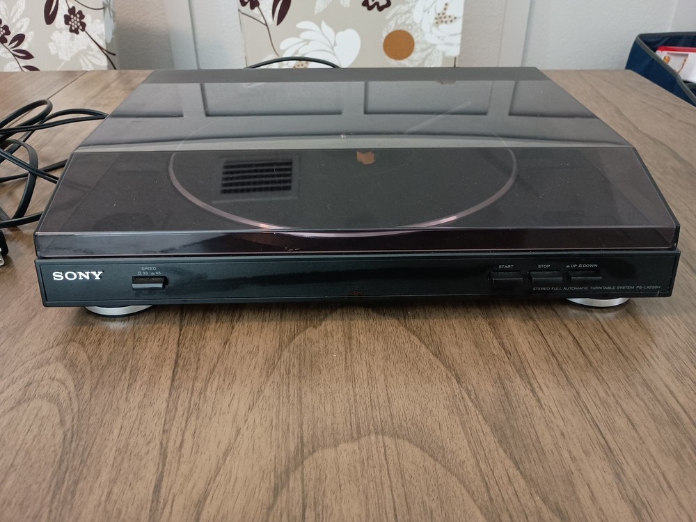Sony PS-LX250H Stereo Full Automatic Turntable System LP Record Player Tested