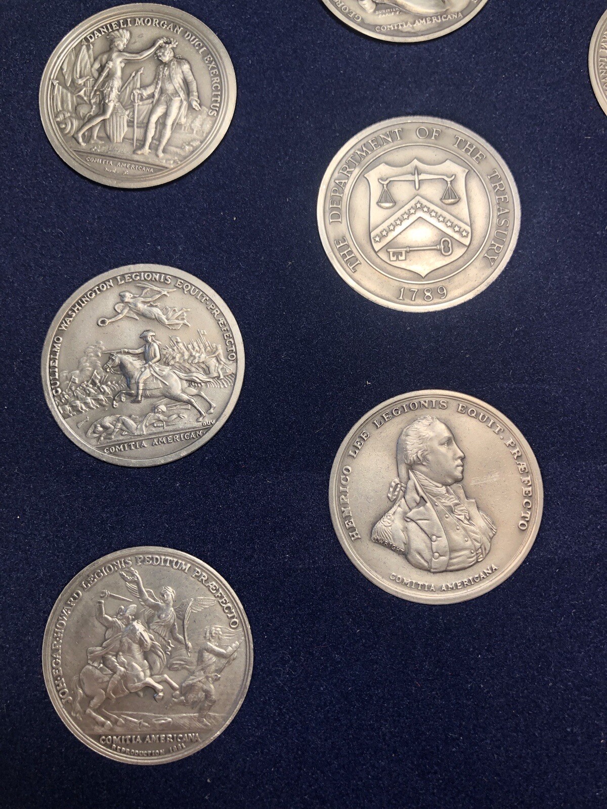 Set of 11: 1973 United States Mint America's First Medals w/OGP