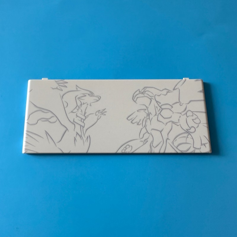 Top+Bottom Cover Housing Shell Faceplate Case For 2015 Nintendo New 3DS Pokémon