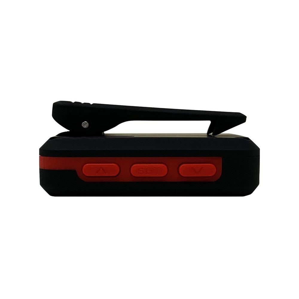 Gymboss Charge Interval Timer and Stopwatch (Black/Red) Black / Red