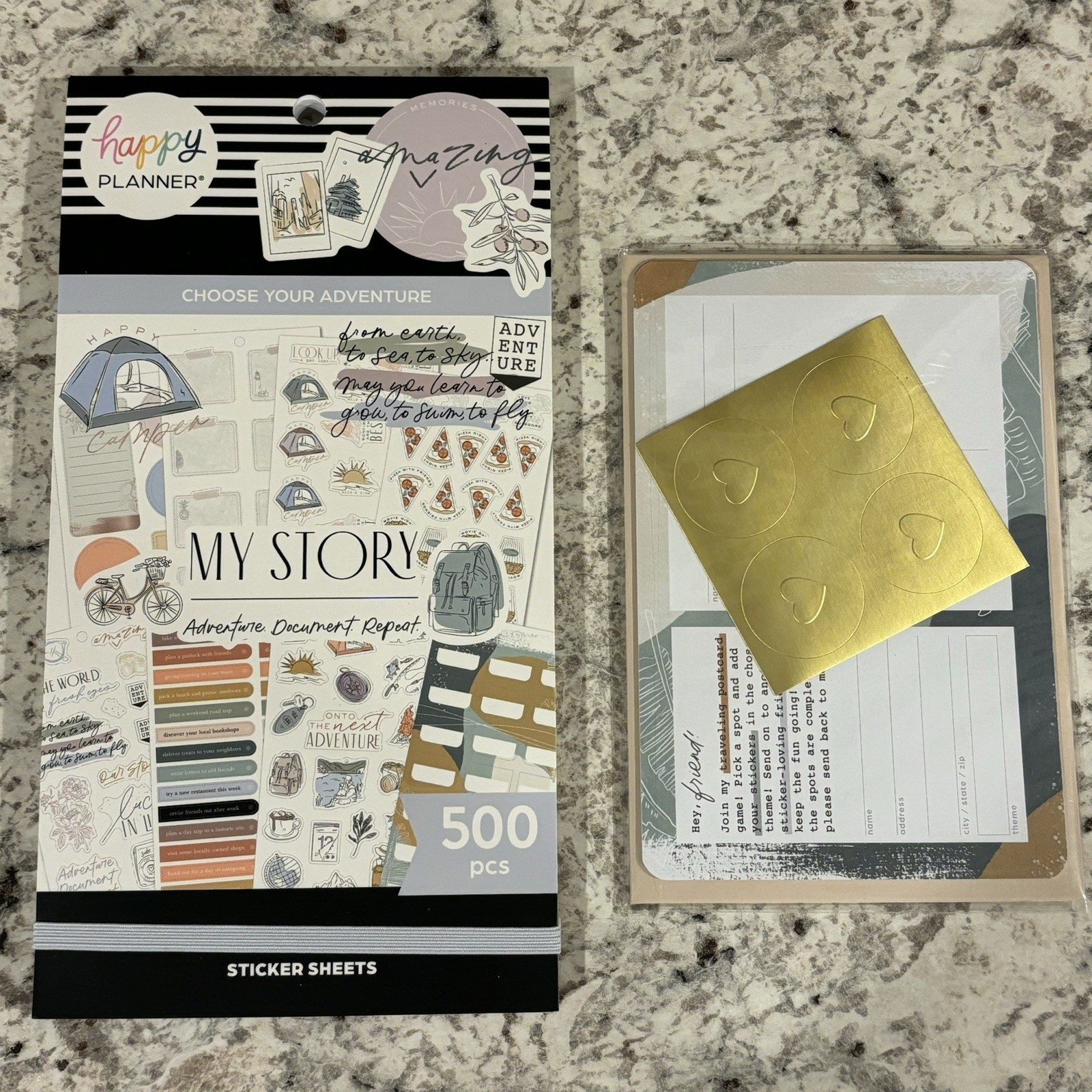 NEW Happy Planner Happy Adventures - Be Happy Box 🧳