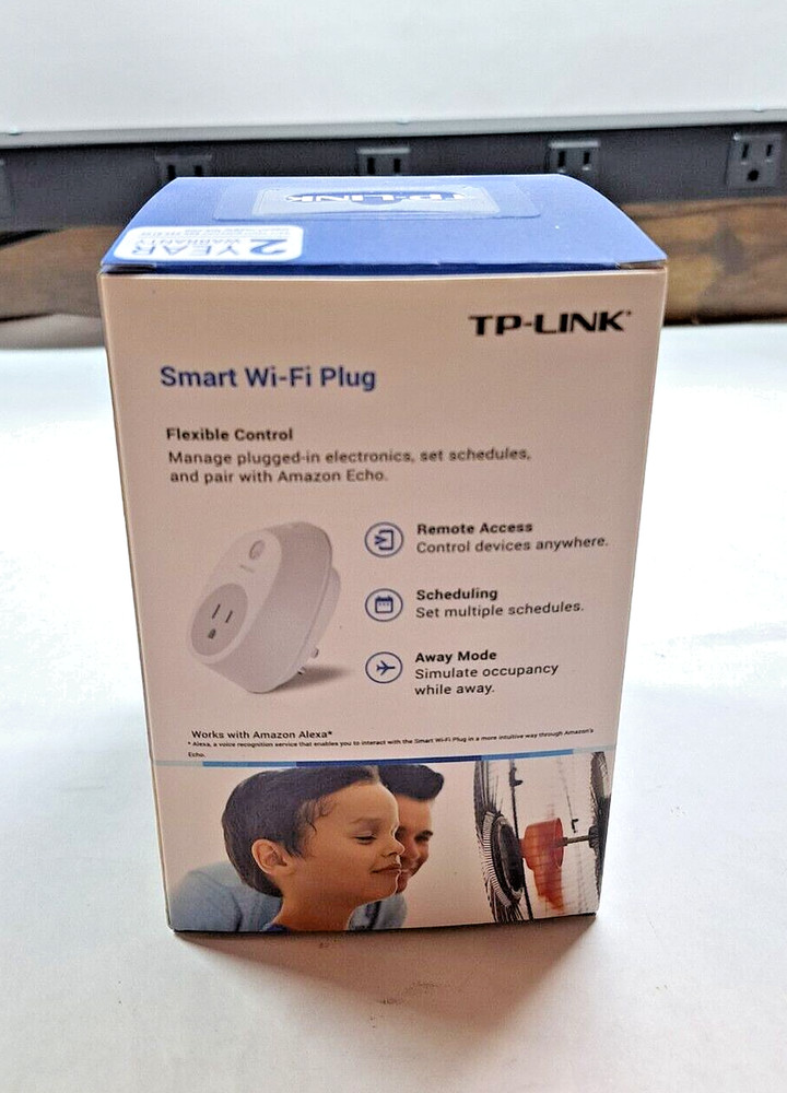 New TP-Link Smart Wi-Fi Plug Amazon Alexa or Google Home Assistant HS100