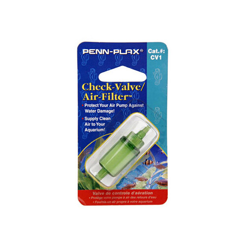 CHECK VALVE W/AIR FILTER BLISTER