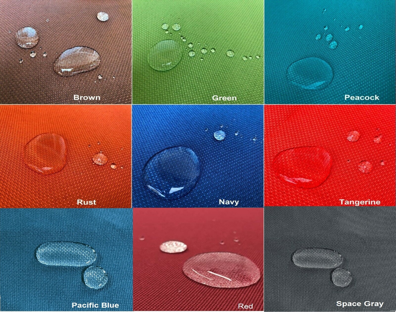 Waterproof Outdoor 4 Pack Chair Seat Patio Cushion Case - Covers Only 24"X22"X4"