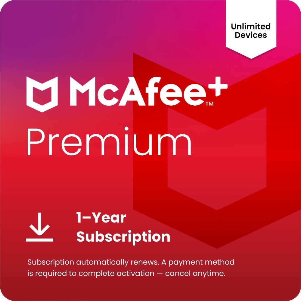McAfee+ Premium 2026 | Unlimited Devices | Direct from McAfee | Digital Download