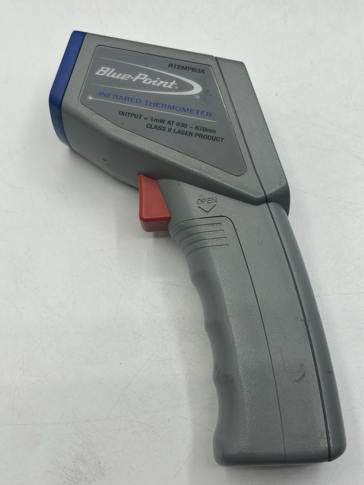 Blue-Point Infrared Thermometer RTEMPB3A Class II Laser +hard case working
