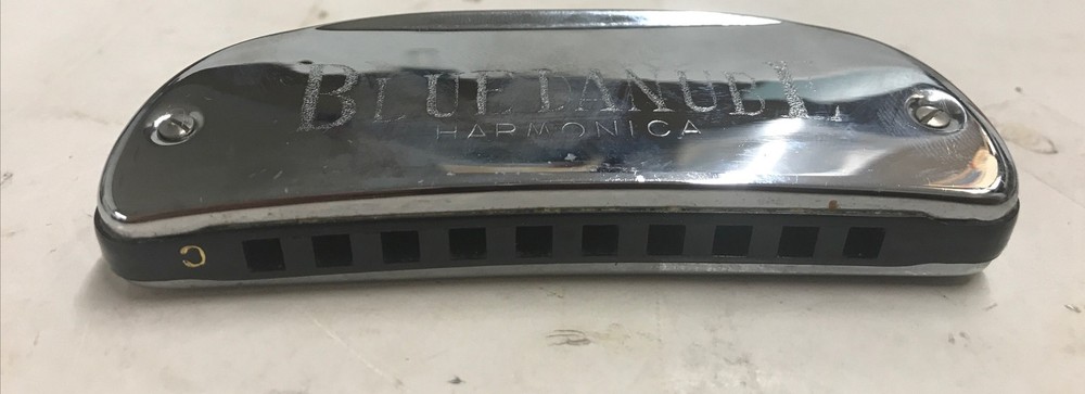Original Blue Danube Harmonica Tested Working