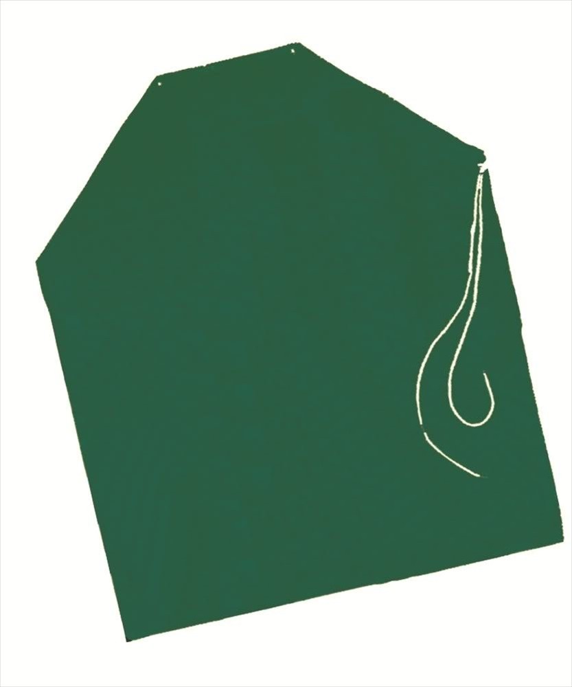 Safetyflex A41008 Flame Resistant Apron, Medium, Green