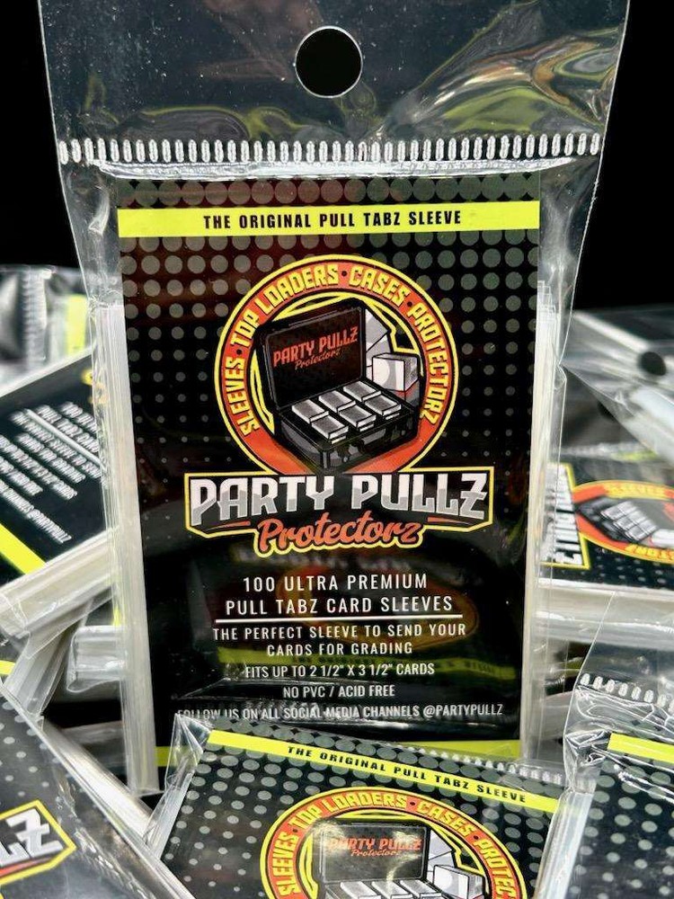 Party Pullz Protectorz Ultra Premium Trading Card Pull Tabz Sleeves Case "40 Pac