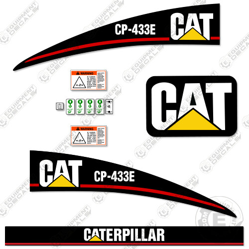 Fits Caterpillar CP433E Decal Kit Vibratory Soil Compactor - 7 YEAR  3M Vinyl!