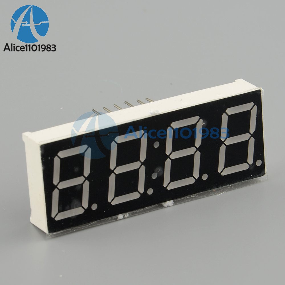 AT89C2051 Digital 4 Bits Electronic Clock Electronic Production Suite DIY Kit