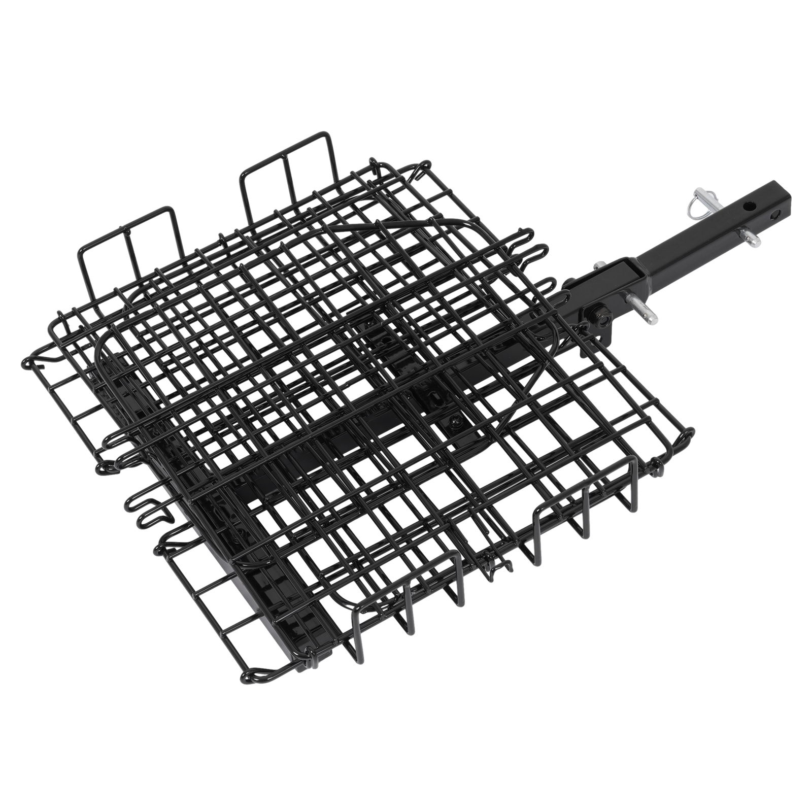 New For Most Mobility Scooters Sturdy Steel Black Folding Rear Basket Accessory