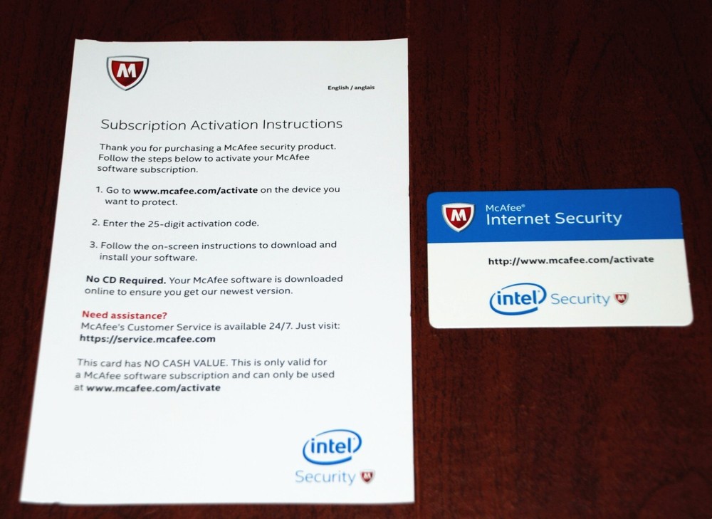 McAfee Internet Security 2016 for Windows, Mac & iOS, Android Devices SEALED