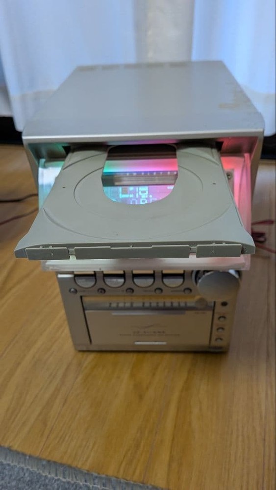 Victor Mini Component CD Radio Cassette MD Deck