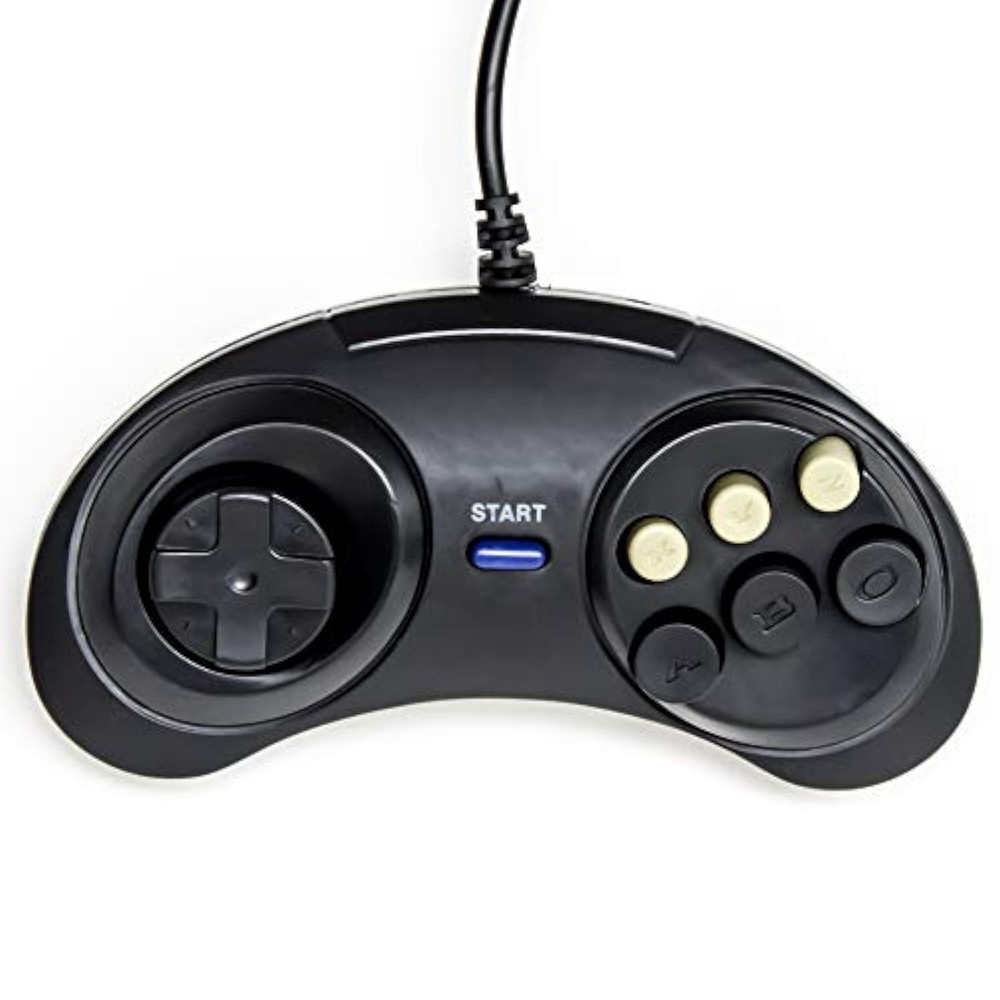 Classic Controller 6-BUTTON Gamepad For Sega Genesis By Mars Devices