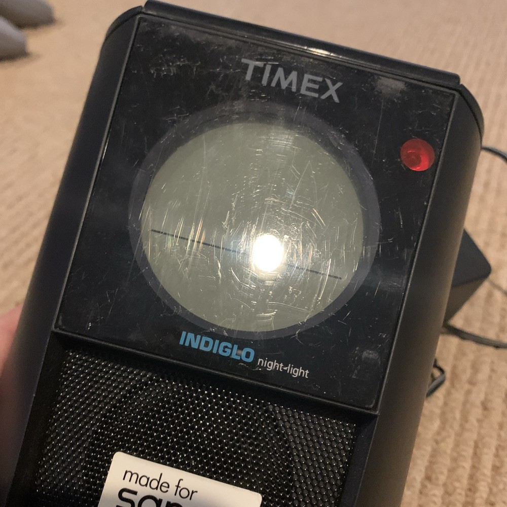 TIMEX Radio TS70 Clock w/ Dock Combo Remote Tested Works