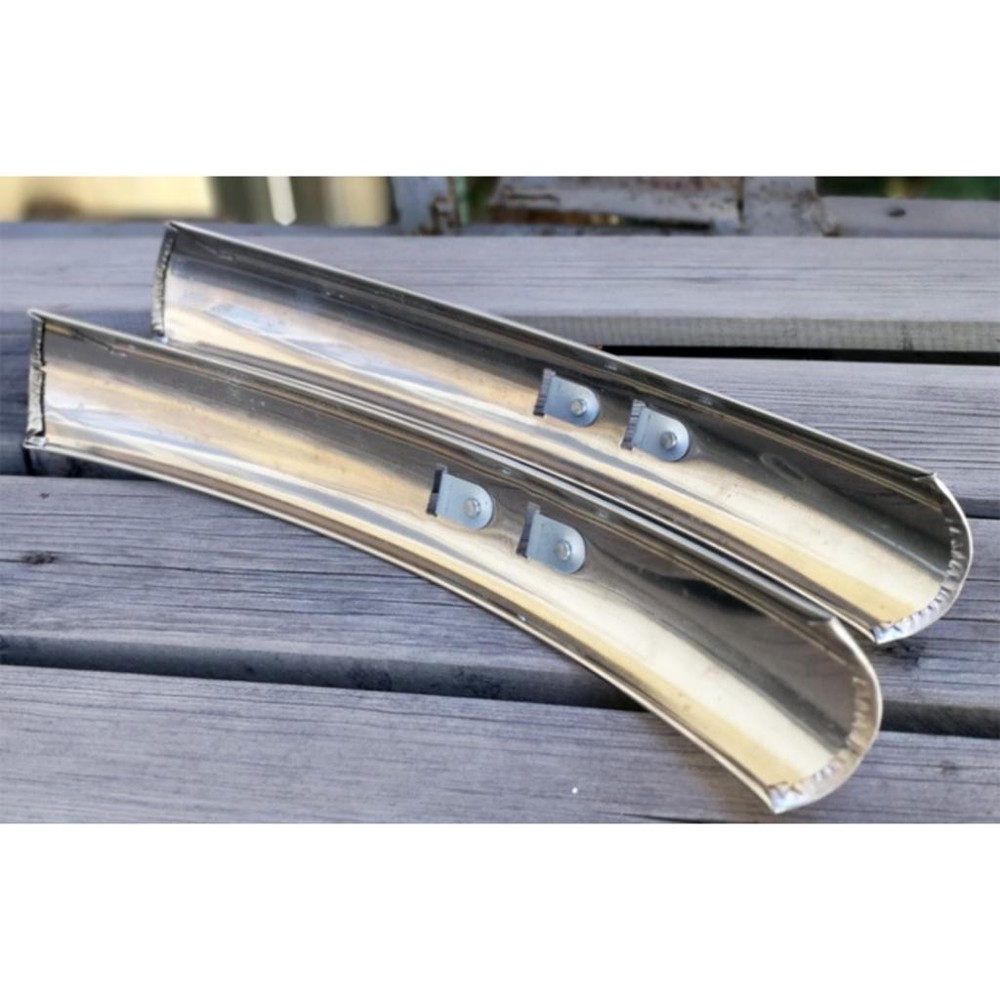 1 Pair Front Rear Mudguards 27inch Adjustable Easy to Install Practical