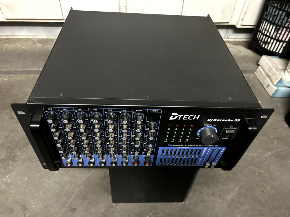 Dtech DJ Karaoke 55 Karaoke Mixer Amplifier
