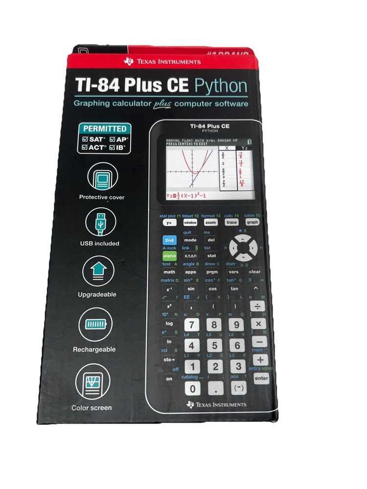 Texas Instruments TI-84 PLUS CE Python Graphing Calculator - New - Free Shipping