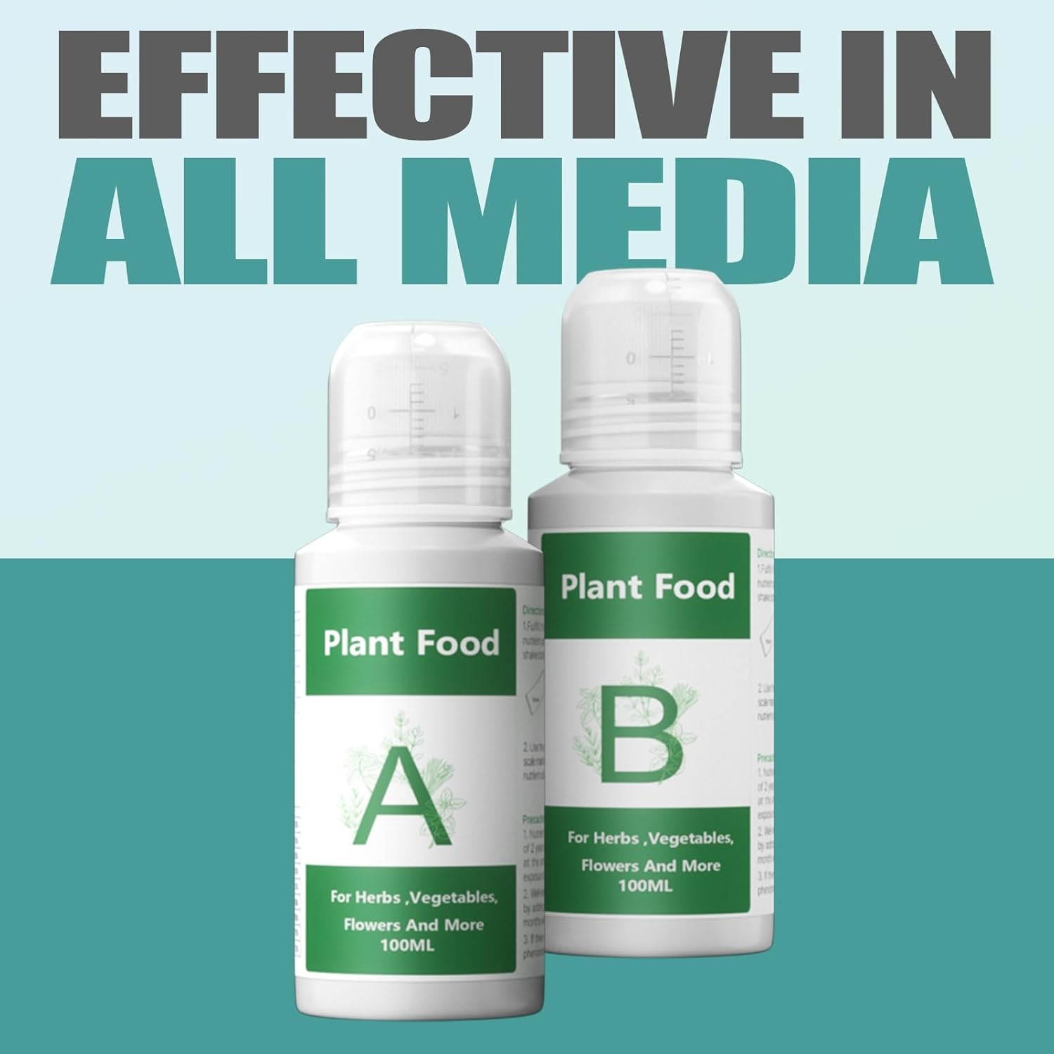 A&B Hydroponic Plant Food 8-Pack Nutrients for Indoor Garden Systems