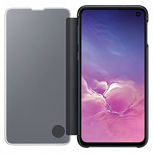 Original Galaxy S10e Protective Clear View Folio Cover Case - Black