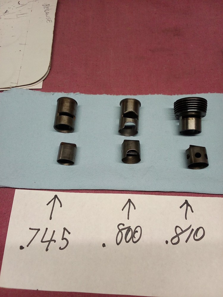 Mystery Model Airplane Engine Cylinders & Pistons
