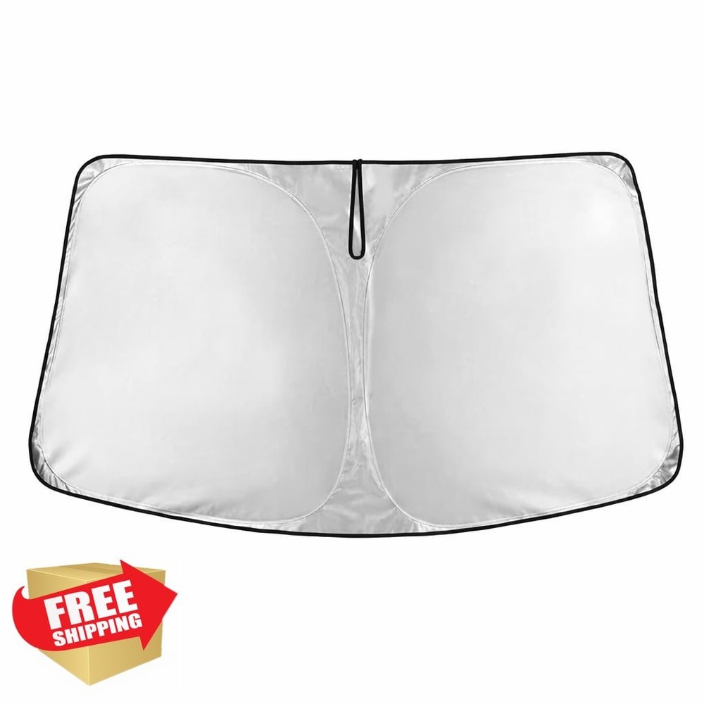 EcoNour QX80 2014-2025 Windshield Sun Shade Foldable UV Protector