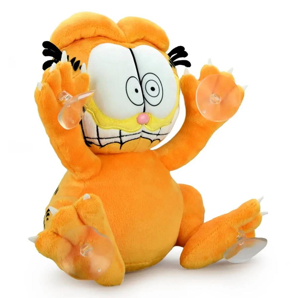 Kidrobot Garfield Scared 8-Inch Suction Cup Window Clinger Plush
