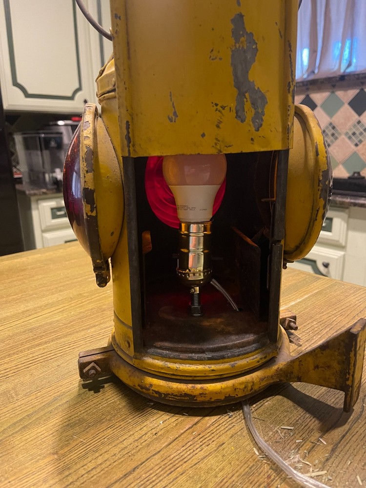 Dressel Railroad Switch Lantern - Converted to Lamp