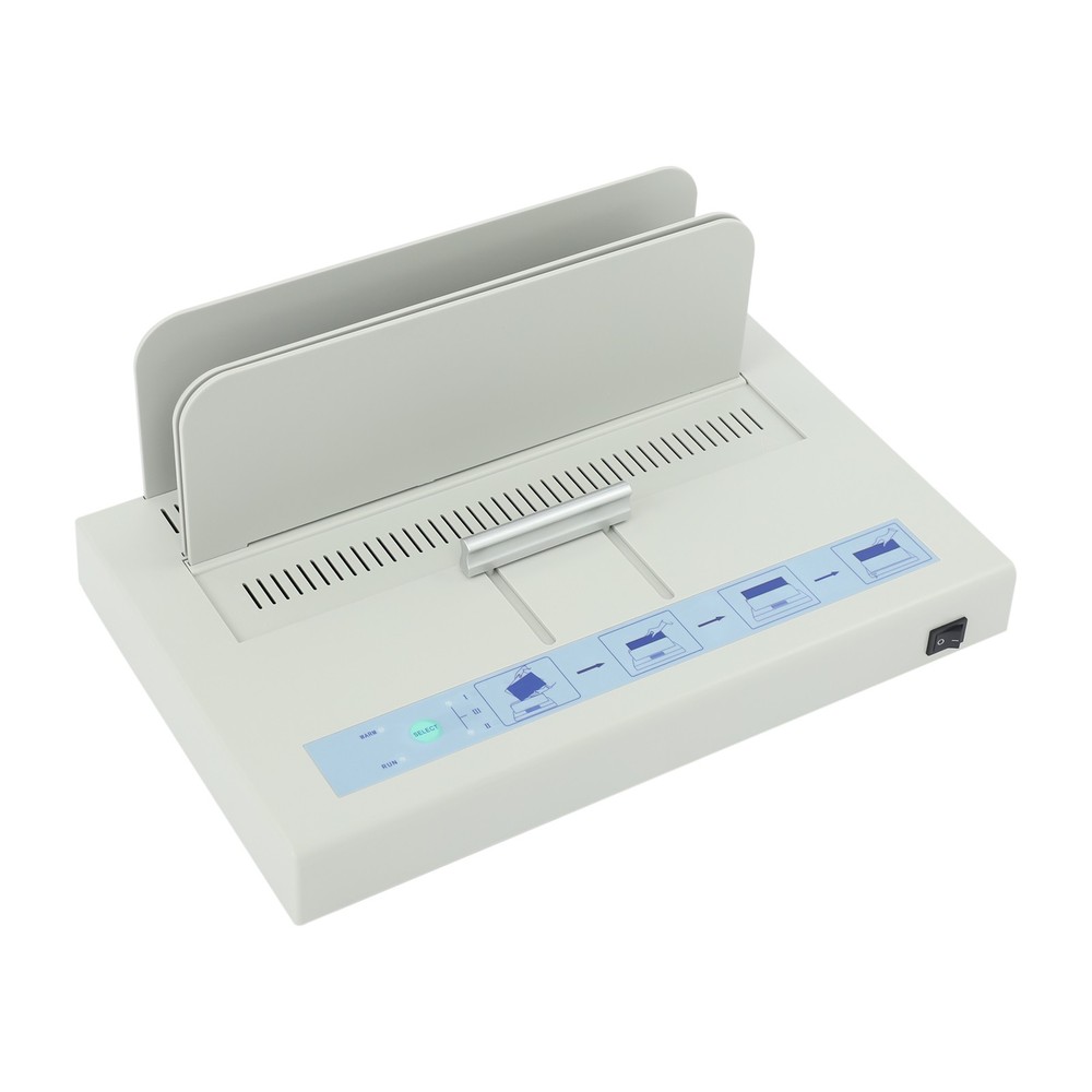 110V Universal Binding Machine Electric Book Automatic A4 Paper Binder Puncher