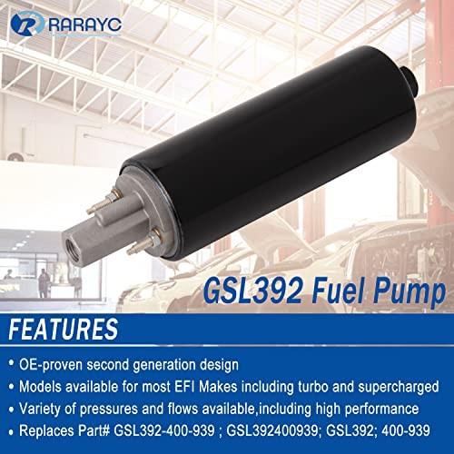 Fuel Filter Regulator 58 PSI & GSL392 Inline Fuel Filter Regulator & Pump Kit