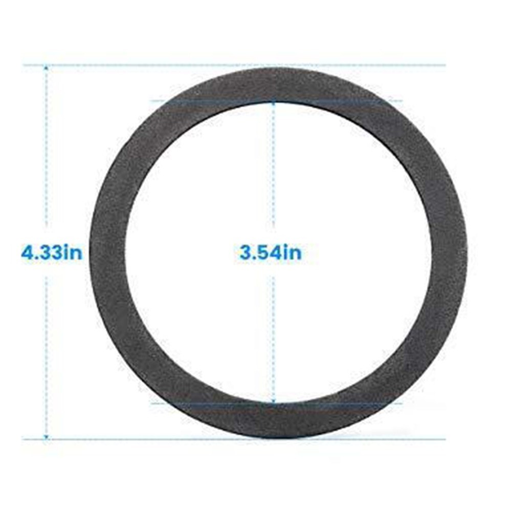 Seal Ring Strainer Gasket 5pcs Drain For 3-1/2 Inch Kitchen Replacement