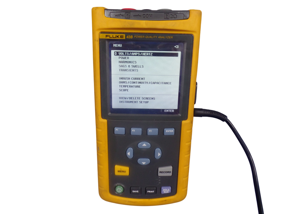 FLUKE 43B POWER QUALITY ANALYZER - Free Shipping