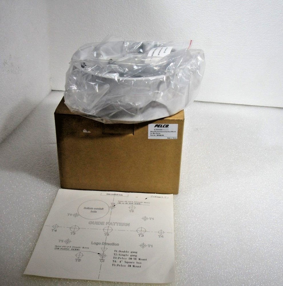 Pelco IMPBB-ES IP Sarix Pro Back Box Outdoor Surface Mount