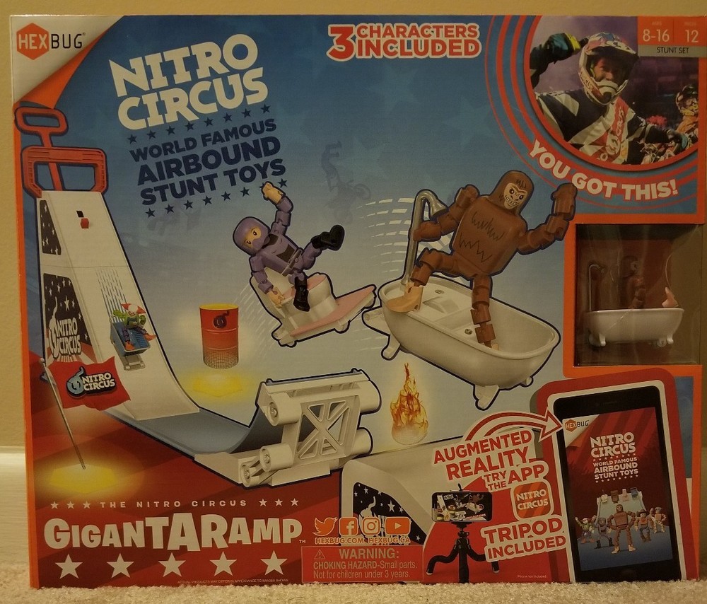 HEXBUG The Nitro Circus Gigantaramp Stunt Set