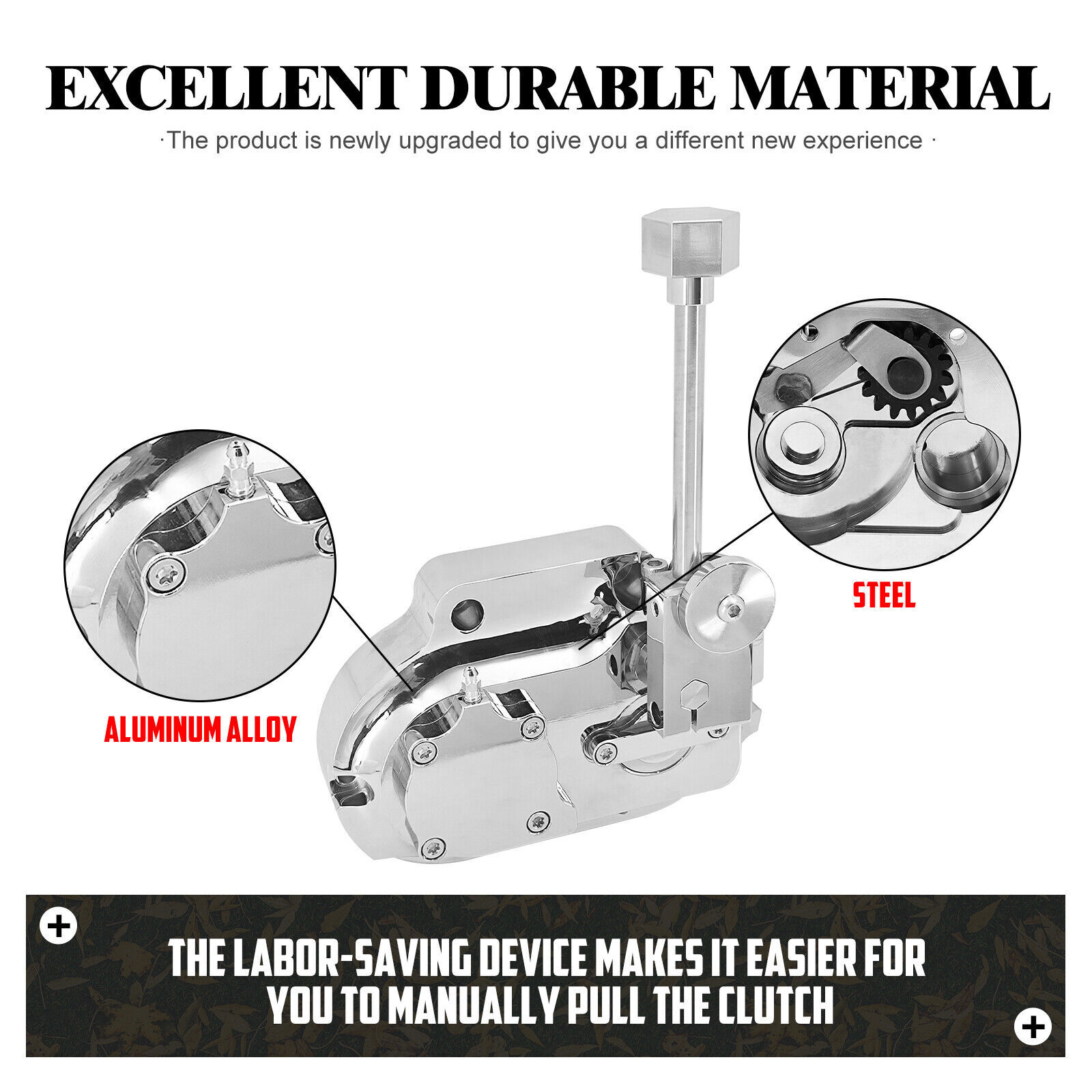 Chrome Reverse Gear Clutch Gearbox For Harley Touring Road Street Glide 14-2020