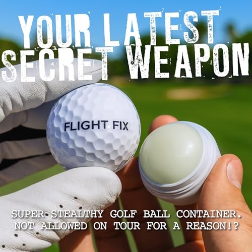 FlightFix Golf Ball Shaped Anti-Slice & Anti-Hook Compound – Flight Fix
