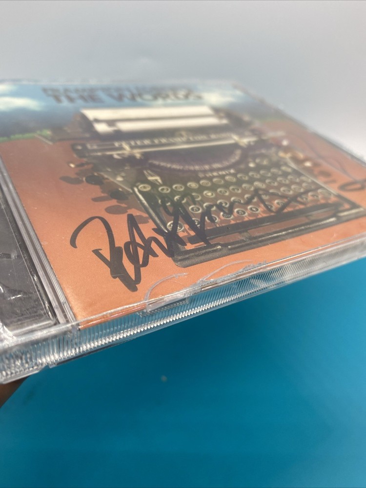 PETER FRAMPTON Forgets the Words Signed CD Sealed New