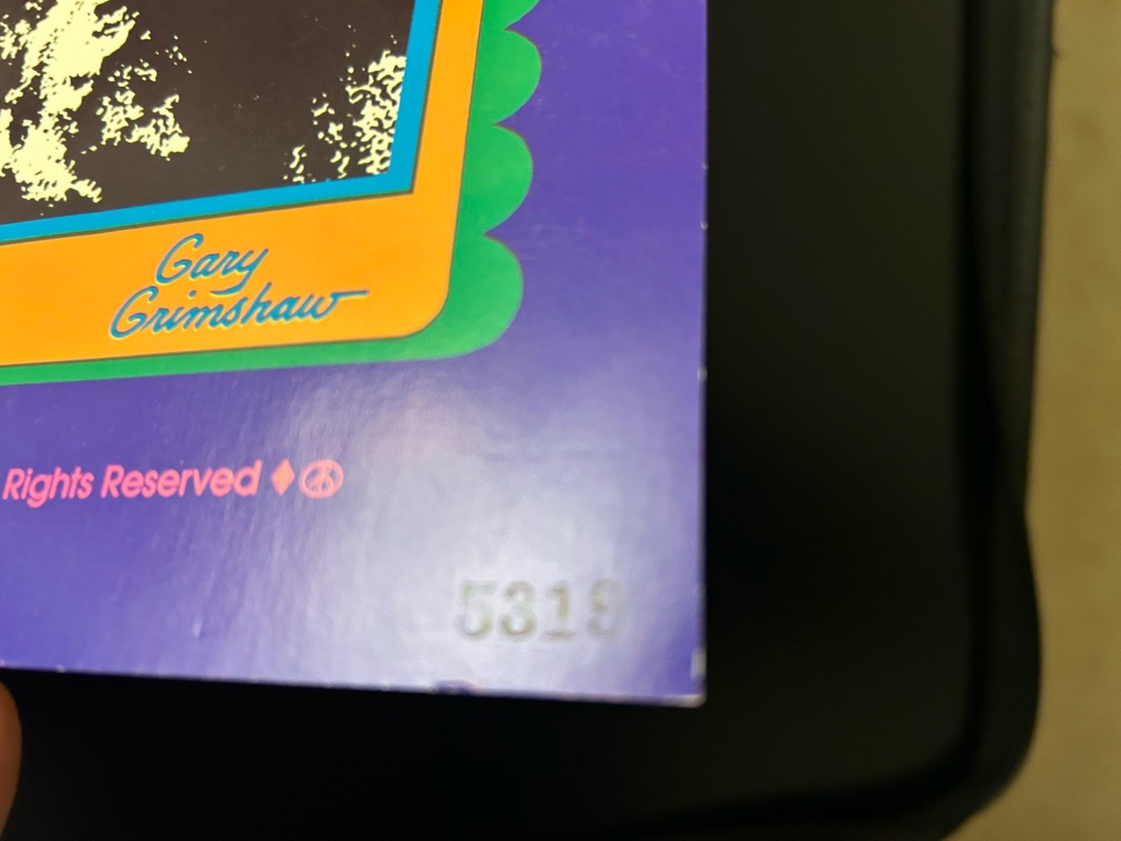 1988-JIMI HENDRIX EXPERIENCE 20TH ANNIVERSARY POSTER-CNE TORONTO-GARY GRIMSHAW-#