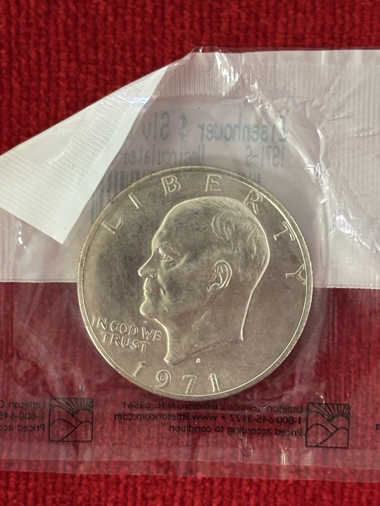 1971-S Eisenhower Silver Clad Uncirculated - 60