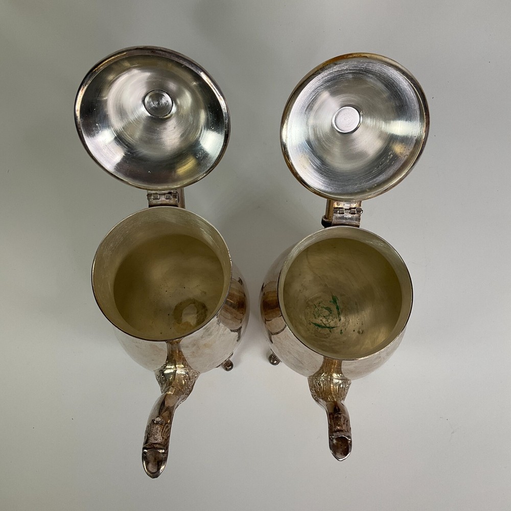 Vintage Leonard Silver Plated 5 Piece Tea Set