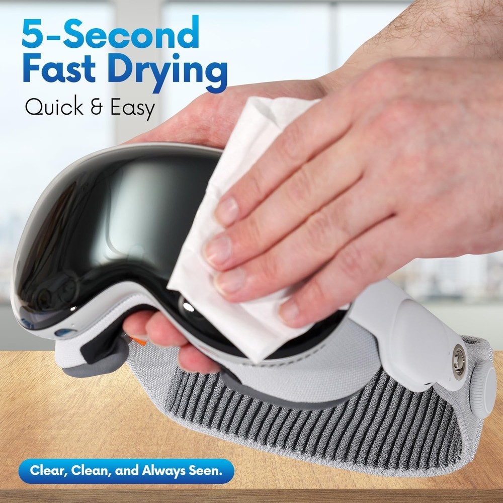 Pre-Moistened Lens Cleaning Wipes, 600 Count