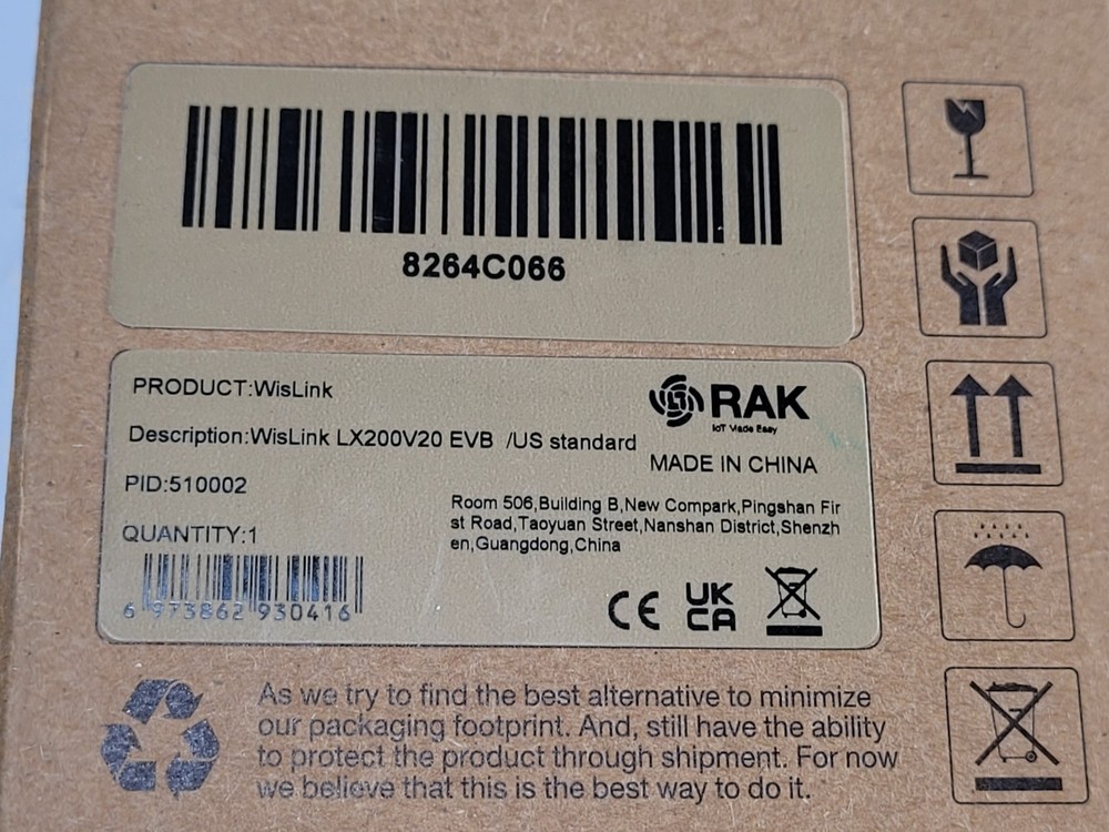 WisLink Modules Connectivity With Ease LPWAN PLC LX200V20 EVB