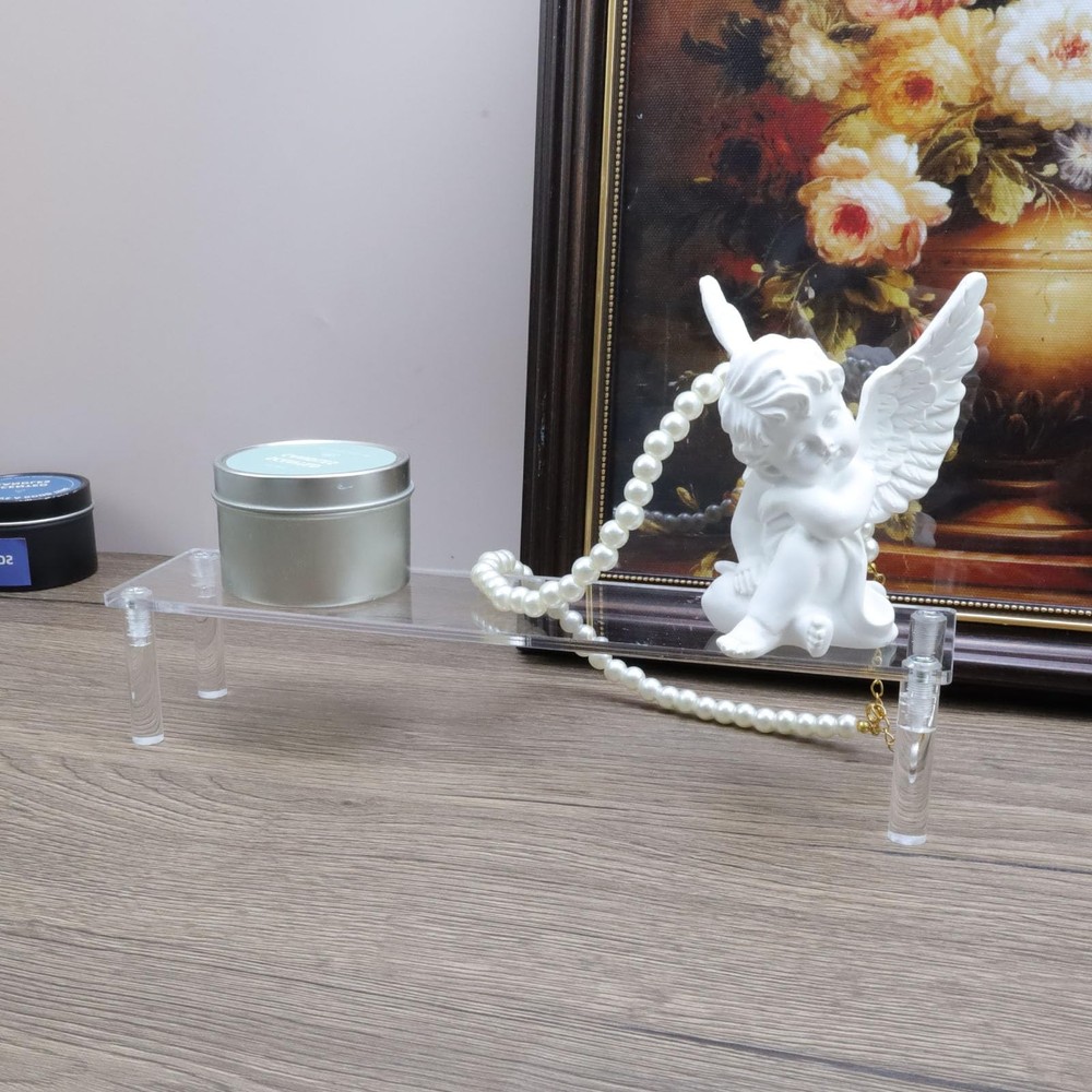 Acrylic Riser Clear Display Risers Stand Tabletop Display Risers Rectangular ...