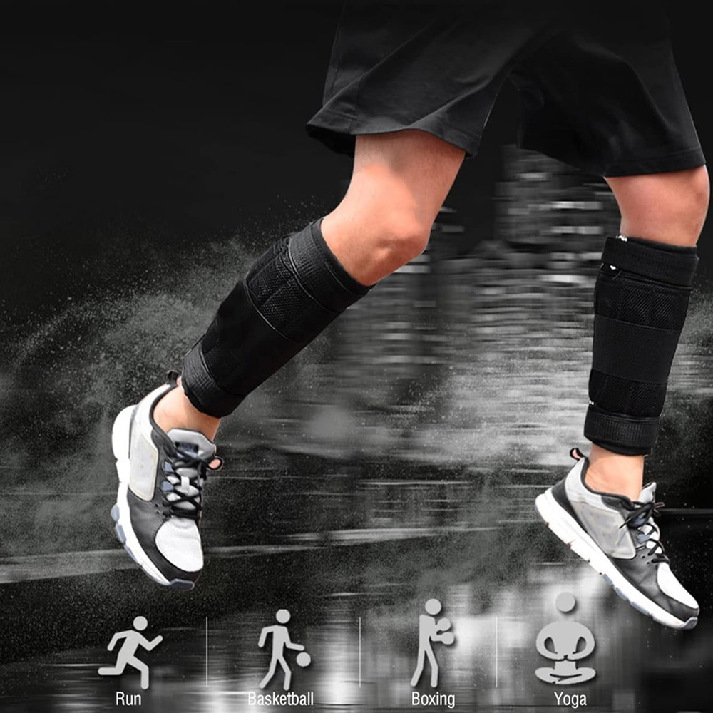 Weighted Ankle Leg Bands, Adjustable Loading Weighted Leg Strap Professional Ank