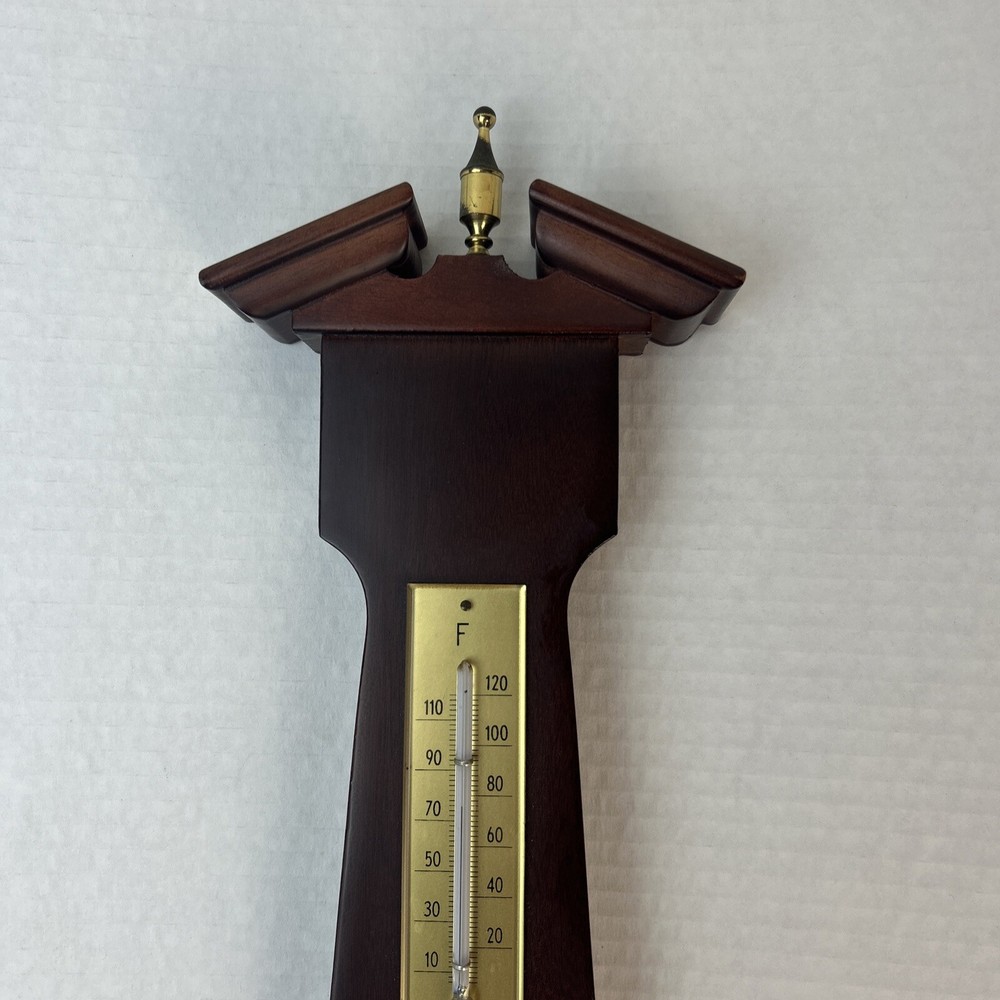 vintage barometer thermometer made in western germany